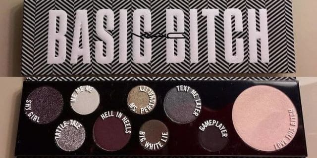 شركة ماك تطلق لوحة ظلال عيون Basic Bitch