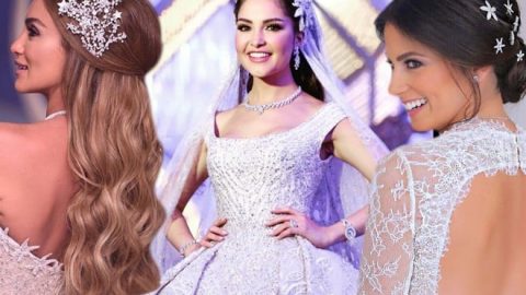 اختاري إكسسوار يوم الزفاف بحسب لون شعرك