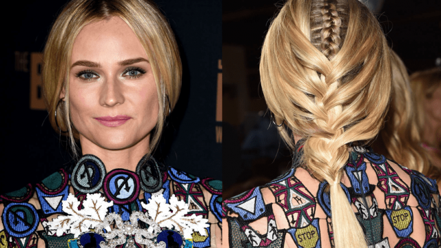 شاهدي أجمل تسريحات الضفائر للسهرات بالصور