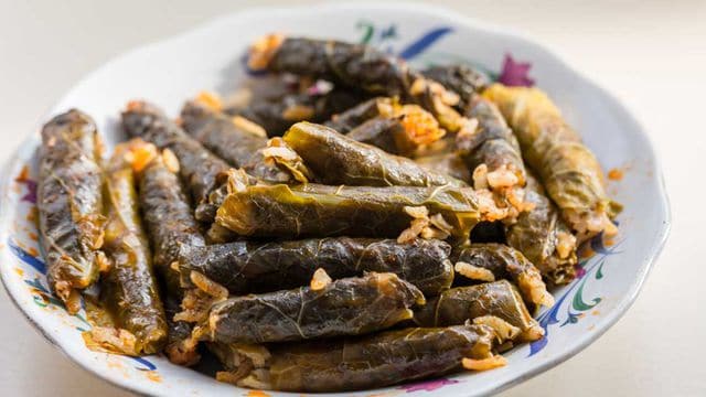 خطوات تجهيز ورق العنب