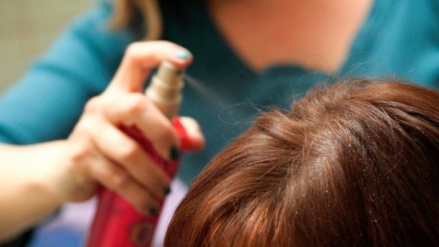 حضري بنفسك سبراي حماية الشعر من الحرارة