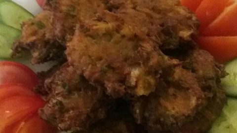 ألذ عجة بالخضار المقلية