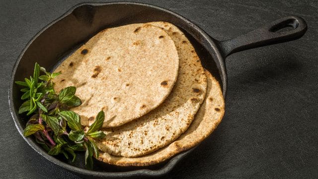 جهزي الشباتي الهندي في منزلك