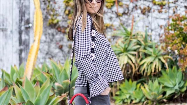 احصلي على إطلالة أنيقة ومرحة بنقشة الكاروهات