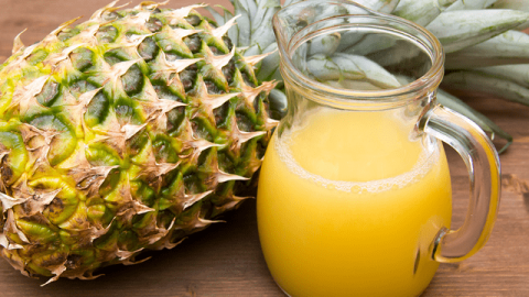 طريقة تحضير عصير الأناناس