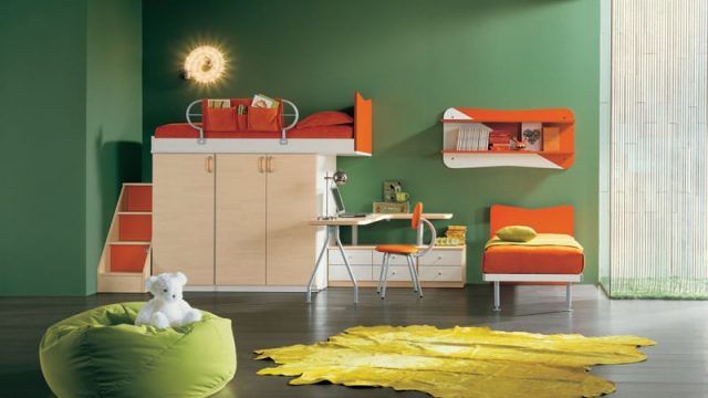 بالصور: غرف نوم للأطفال بسريرين