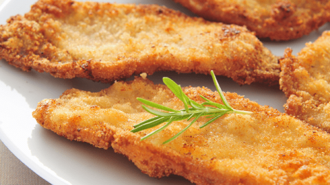 طريقة تجهيز اسكالوب الدجاج في الفرن