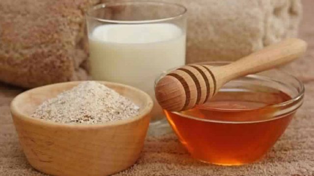 قناع طبيعي لتقشير البشرة وتفتيحها