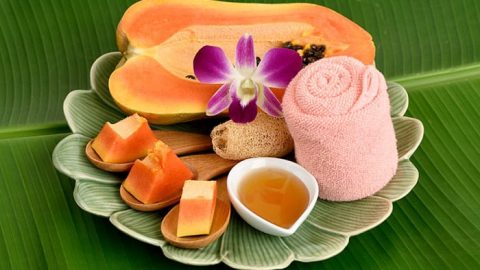 جربي قناع الفواكه الاستوائية واحصلي على شعر لامع وجذاب