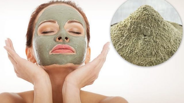 قناع طين البنتونيت للقضاء على سموم البشرة