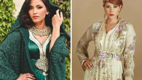 إليك أحدث تصاميم القفطان المغربي لصيف 2017