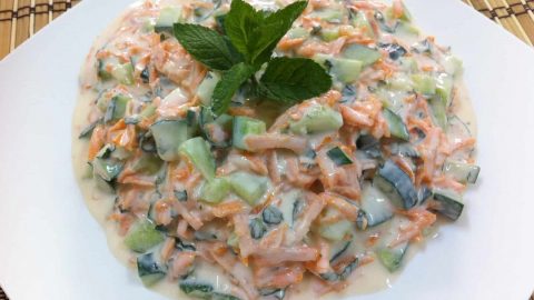 اللبن بالخضار آخر صرعات الطعام للعام 2017