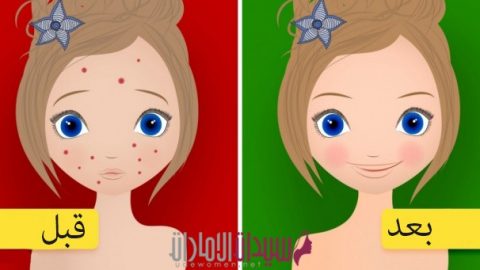 وصفتان طبيعيتان لوجه صافِِ دون شوائب