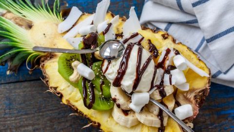 كيف تجهزين ايس كريم الأناناس؟