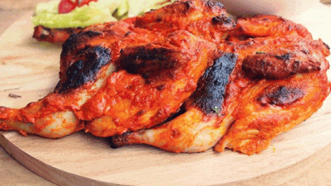 طعم مختلف لدجاج التكا في الفرن