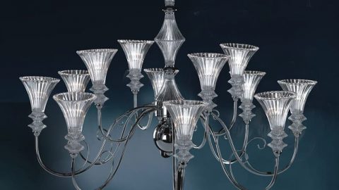 تصاميم فاخرة لثريات غرف الجلوس