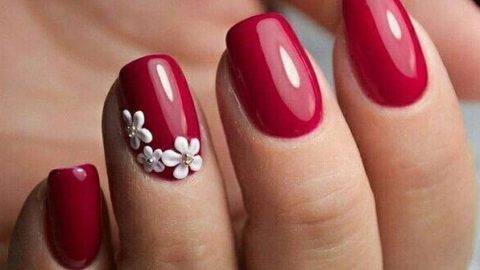 بالصور: أفكار رائعة لتزيين الأظافر بالطلاء الأحمر