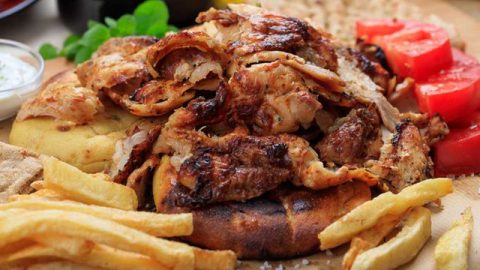 ألذ طريقة لتجهيز شاورما على الفحم