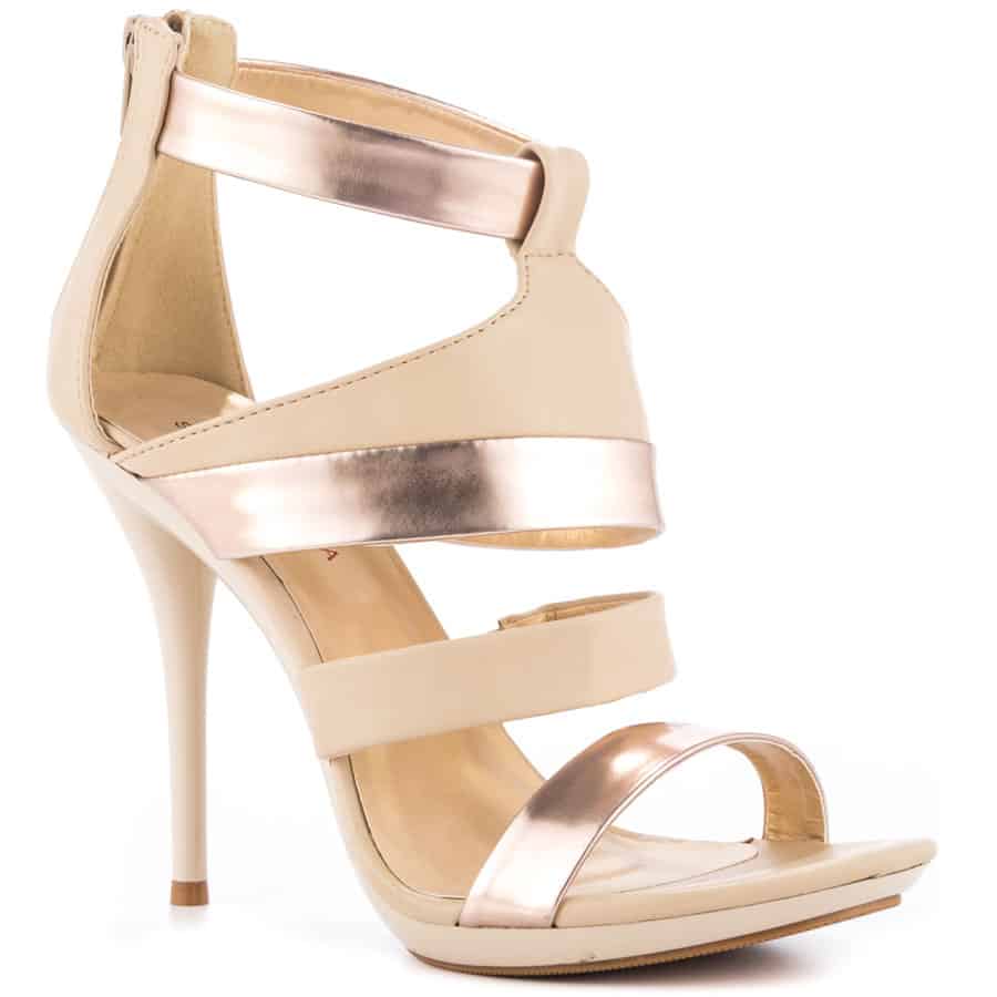 أحدث تصاميم الأحذية بلون الجلد 2017