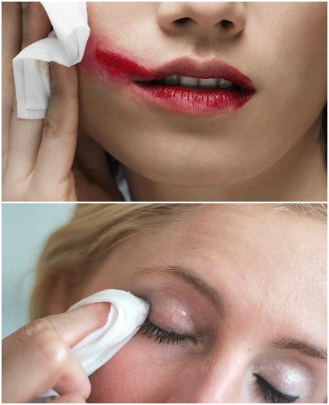 أخطاء إزالة المكياج