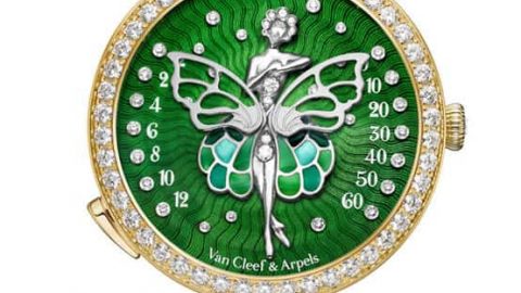 فان كليف أند آربلز تطلق ساعة Lady Arpels Ballerine Enchantée d’Orient الحصرية