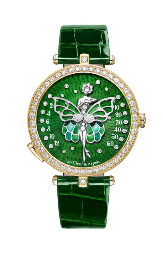 فان كليف أند آربلز تطلق ساعة Lady Arpels Ballerine Enchantée d’Orient الحصرية