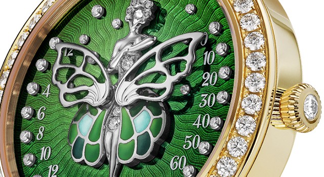 فان كليف أند آربلز تطلق ساعة Lady Arpels Ballerine Enchantée d'Orient