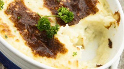 ألذ بطاطس مهروسة في الفرن