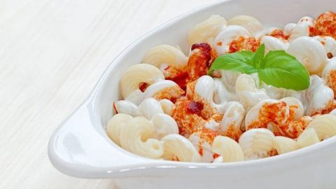 طريقة تجهيز سلطة المكرونة بالزبادي