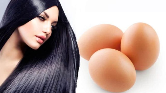 وصفات صفار البيض لشعر قوي وصحي