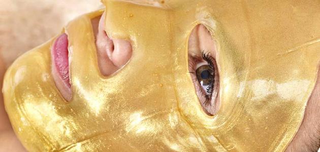 طريقة تحضير قناع الذهب