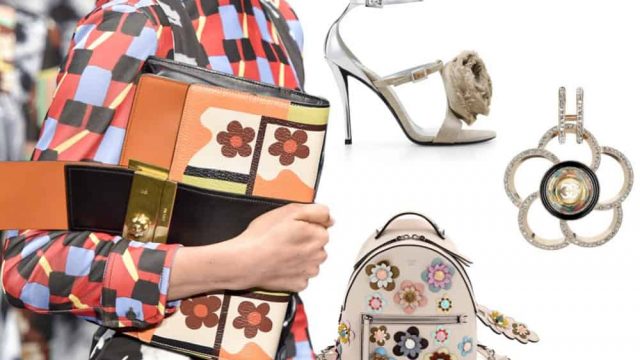 إكسسوارات بطبعات الورد لصيف 2017