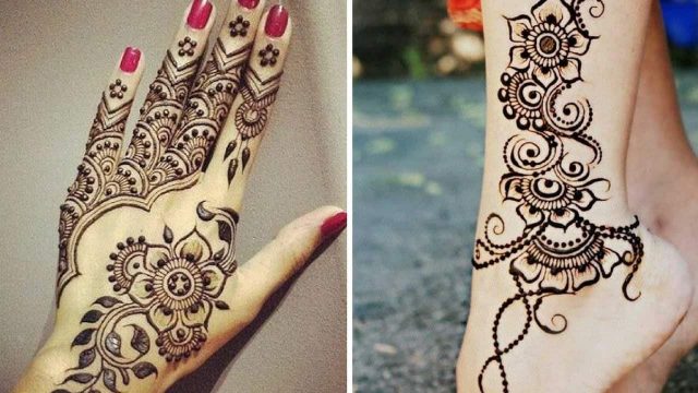 تألقي بأروع نقوش الحناء لهذا العيد