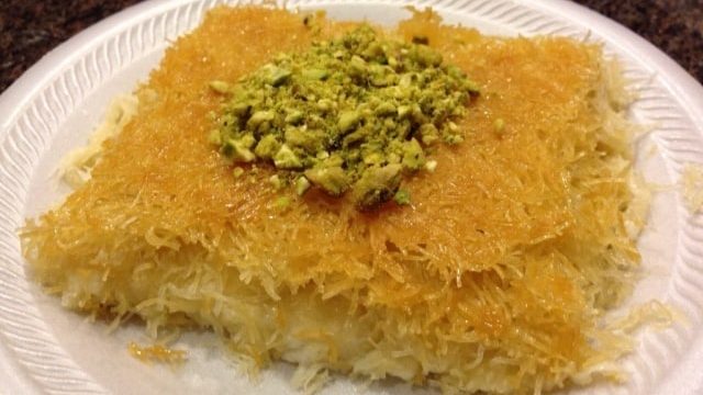 طبق الكنافة الرمضاني