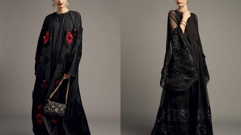 عبايات في غاية الروعة والأناقة من دولتشي آند غابانا لربيع وصيف 2017