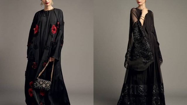 عبايات في غاية الروعة والأناقة من دولتشي آند غابانا لربيع وصيف 2017