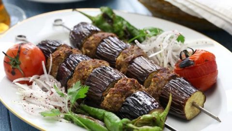 كباب الباذنجان بطريقة تركية مختلفة