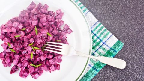 وصفة سلطة البنجر بالزبادي