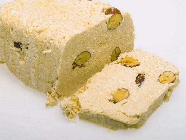 أطعم حلاوة طحينية بالفستق