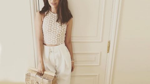 حقائب القش والبامبو لإطلالة صيفية ملئها المرح