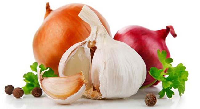 الثوم والبصل