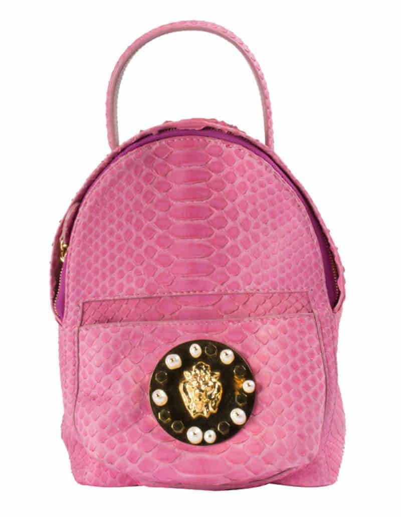 حقيبة ظهر وردية