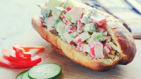 5 دقائق فقط لتجهيز سندويتش الكابوريا بالخيار