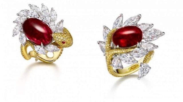 مجوهرات فخمة بقصة الماركيز لصيف 2017