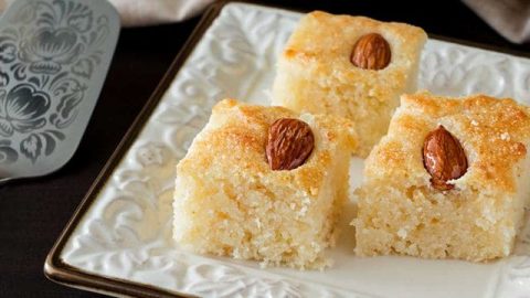 أطيب بسبوسة يمكنك تجهيزها بدون بيض