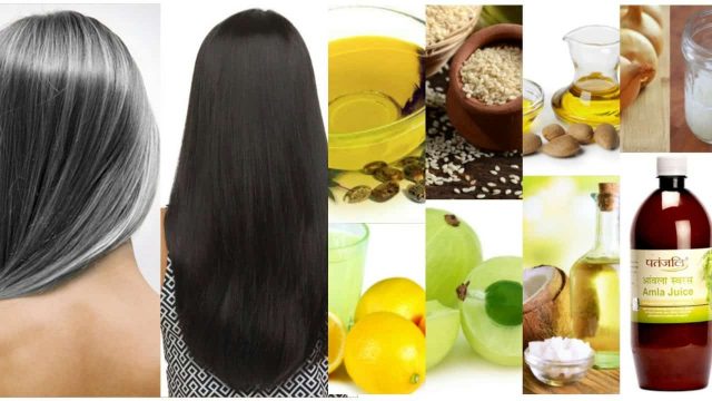 وصفات وطرق طبيعية تحارب الشيب المبكر
