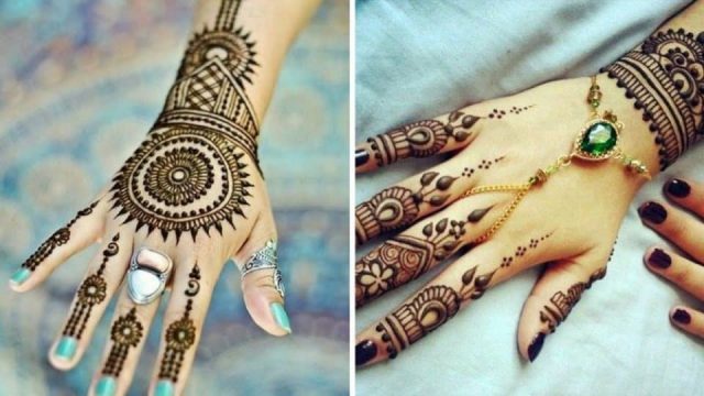 بالصور: تعرفي على أحدث نقوشات الحناء لعروس 2017