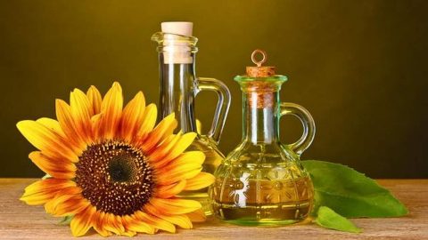 زيت دوار الشمس لجمال دائم