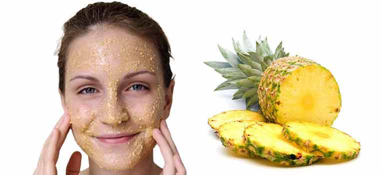 إليك أقنعة الأناناس لعلاج مشاكل البشرة