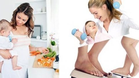 كيف أنقص من وزني بعد الولادة؟